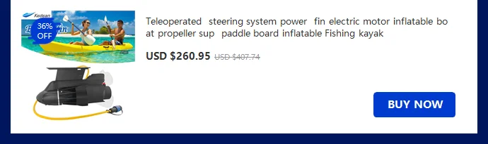 KEDEAN Upgraded Remote Control Propeller Surfboard Kayak SUP Electric Surf Fin Accessories Remote Control Free Waterproof bag