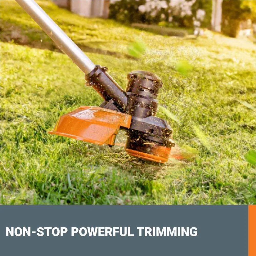 Worx WG183 40V 13 "Cordless String Trimmer (batterie e caricabatterie inclusi)