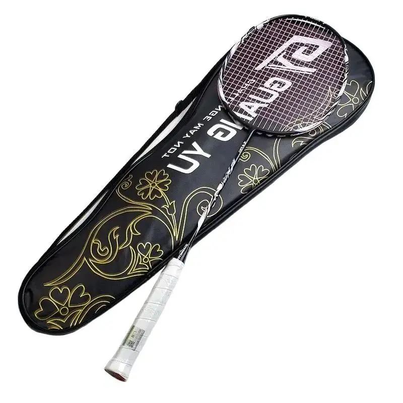 

Outdoor Racket Sports 6U Badminton Racket Carbon Fiber Badminton Racket for Men Women's Tournaments Recreational Racket Supplies