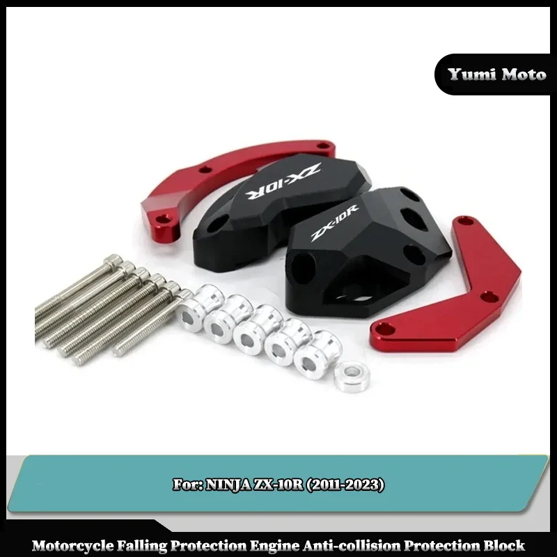 

Motorcycle CNC Engine Crash Guard Stator Frame Slider Protector Fit For KAWASAKI NINJA ZX-10R ZX10R ZX 10R 2011-2023 2022 2021