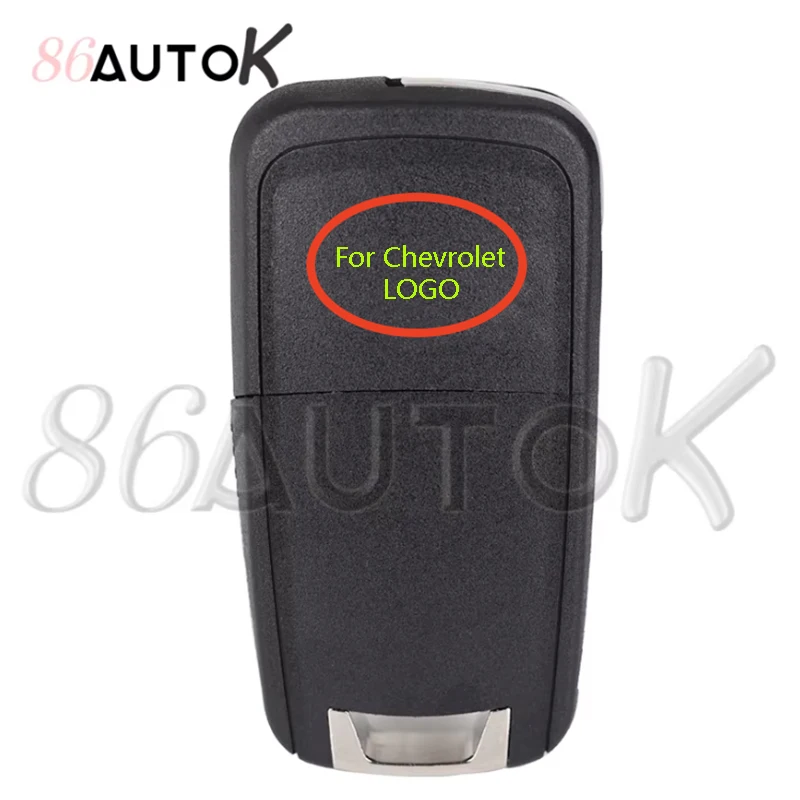 Car Key Case Fob Flip Folding Key for Chevrolet Spark Cruze 2018 Orlando Aveo Key Fob Case Shell Car Case Cover 2 3 Buttons