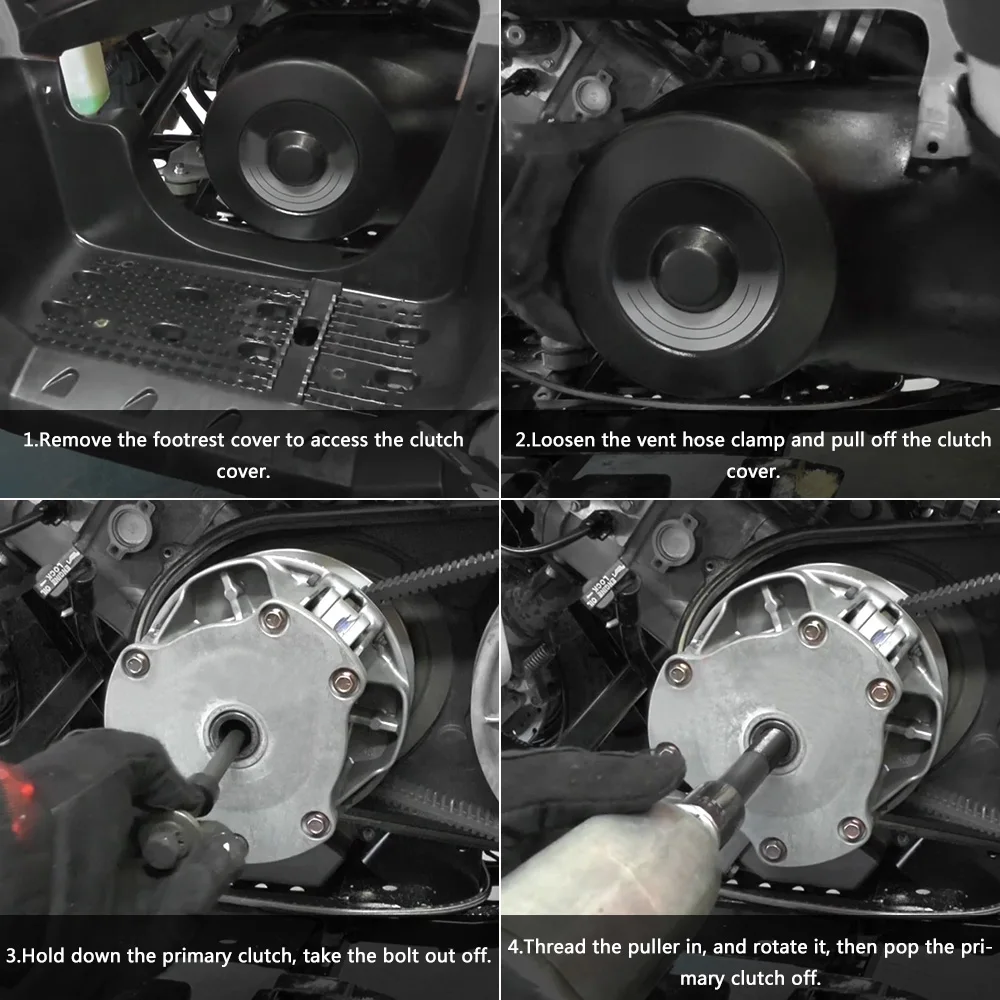 Herramienta de extracción de embrague de accionamiento primario, accesorio para Polaris Sportsman 90 300 335 400 450 500 550 600 700 800 850 Sportsman X2 XP 550 850