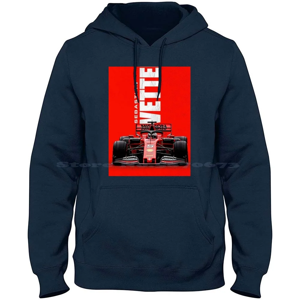 Sebastian Vettel 100% Cotton Hoodie Sebastian Vettel