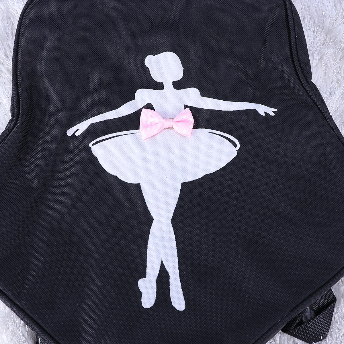 

1Pcs Dance Bag Ballet Tote Perfect Size Girls Ballerina Pattern Creative Shape Zipper Lunch Box Book Daily Storage Girls Dance