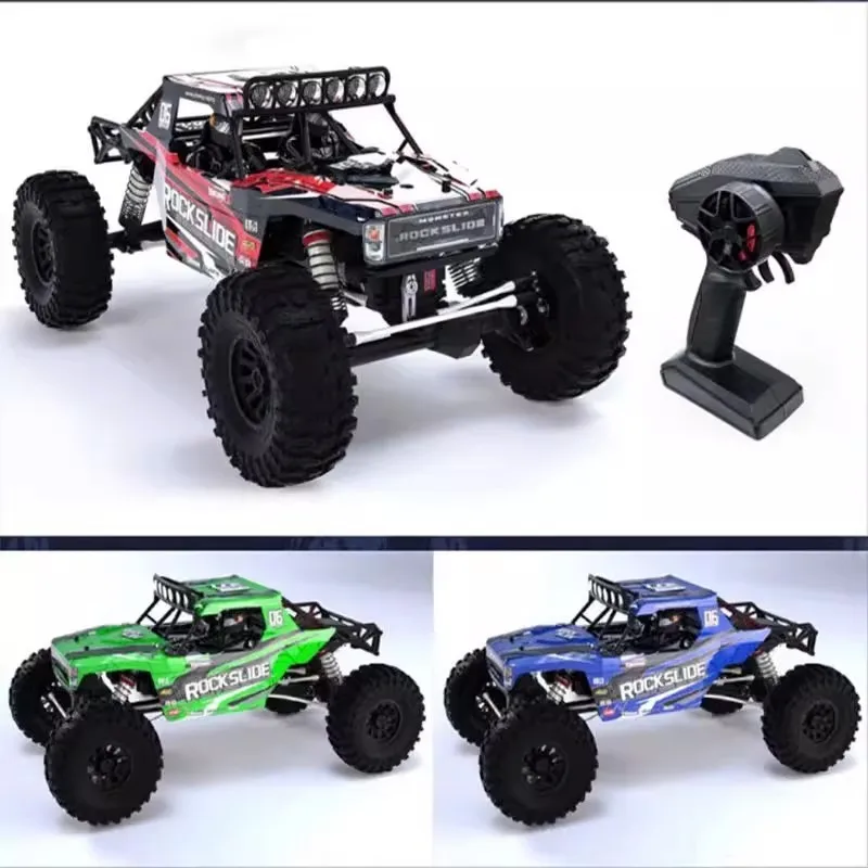 Yikong Yk4061 Rc Rock Slide Crawler 1 6 Scale 4wd Ultra Low Gravity Electric Remote Control Off Road Climbing Truck Adult Hobby