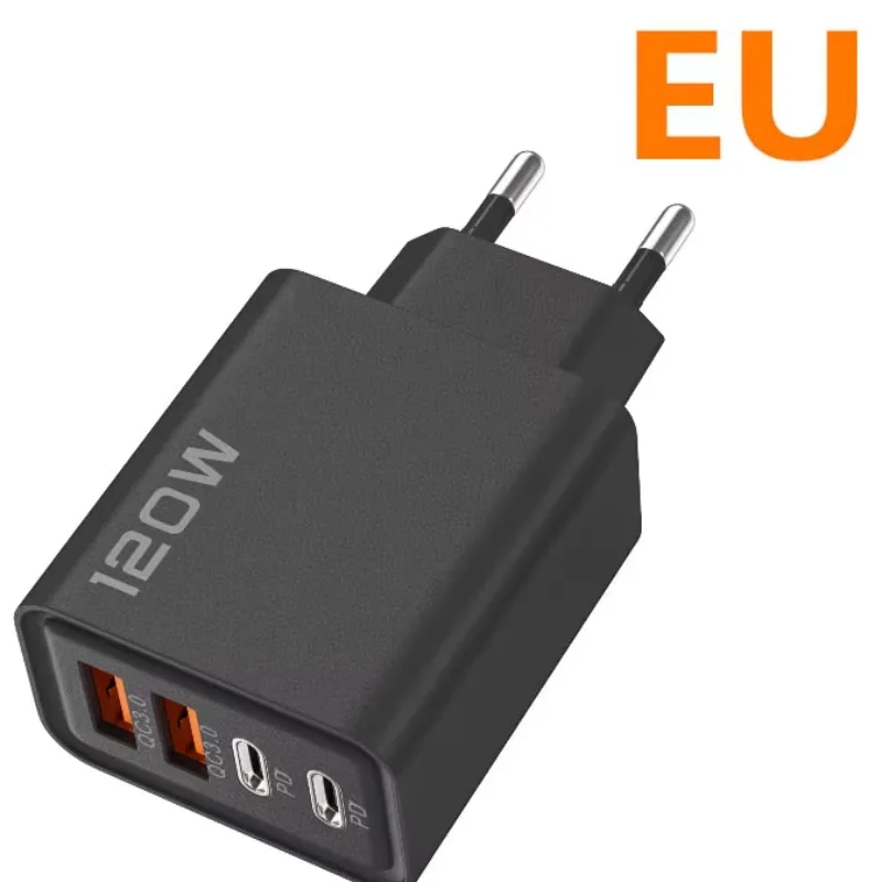 Xiaomi 120 W 4 Port USB Typ C Lade Schnellladegerät Netzteil für iPhone 14/13/12 Serie Samsung Galaxy Huawei Charge