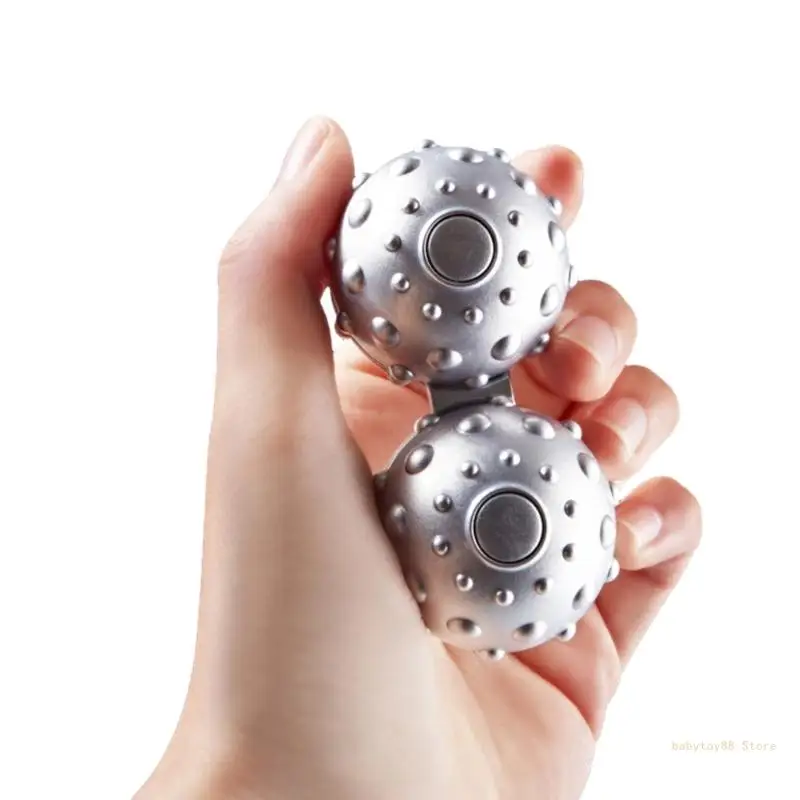 Y4UD Dekomprimieren Fidgets Spielzeug Haptische Fingertip Spinner Spielzeug für AntiStress Tragbare Stress Relief Spinner