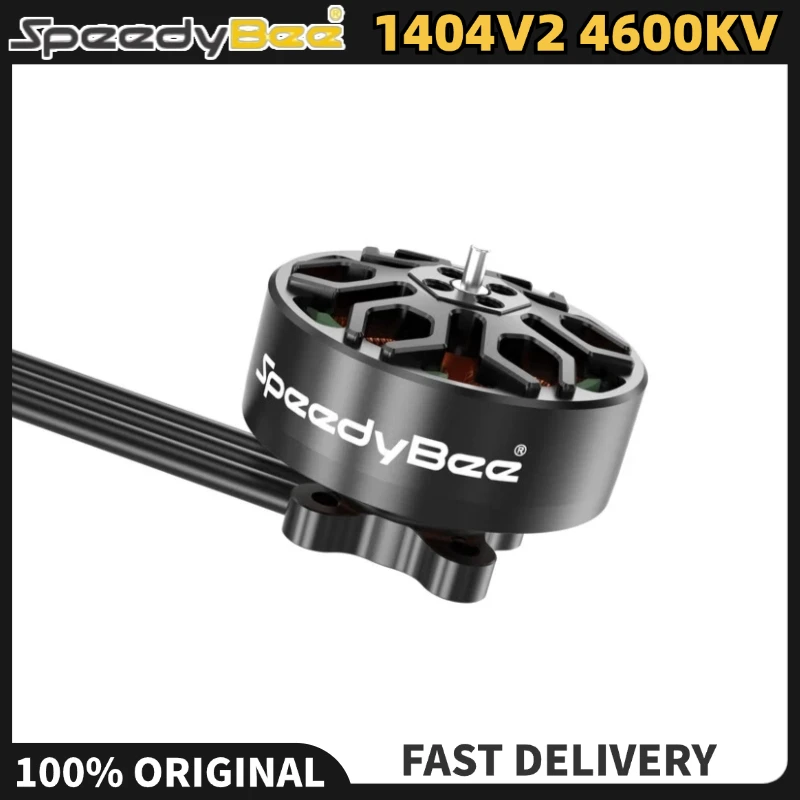 

4PCS SpeedyBee 1404 V2 Motor 4600KV 4S LiPo for Bee25 2.5inch FPV Drone