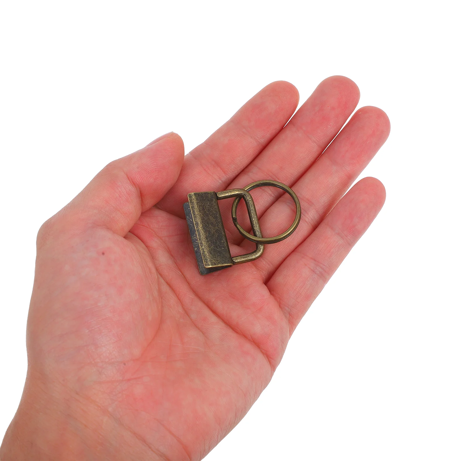 150 Pcs Tail Clip Belt Key Fob Hardware Keychain Wristlet Kit Buckle Lanyard Men