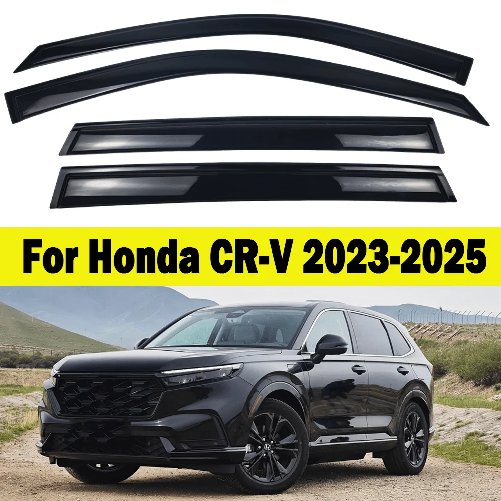 

Car Sun Visor Suitable For Honda CR-V 2023-2025 Window Vent Visor Car Window Rain Guards Strips Car Side Window Wind Deflectors