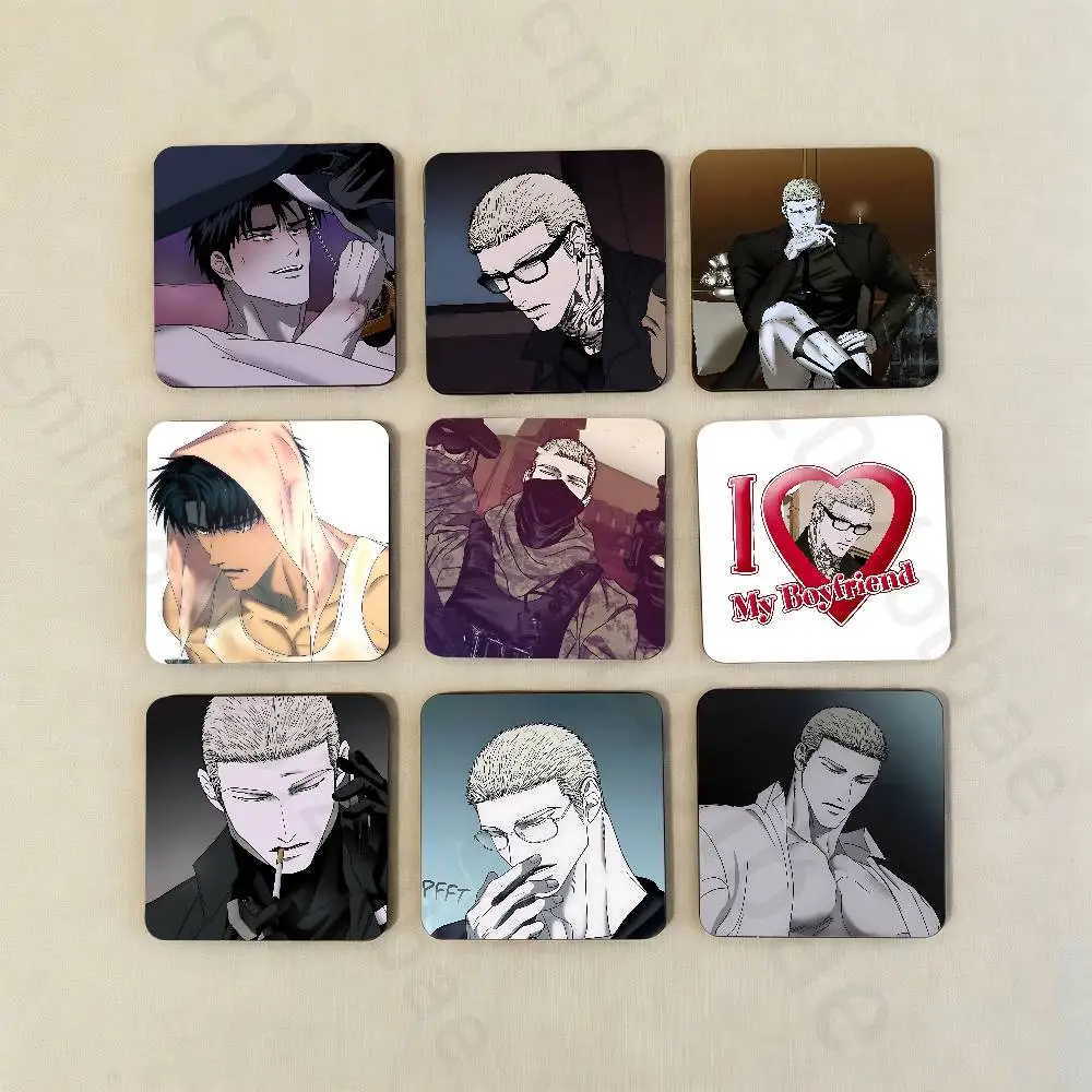 

S-ShutlineS Jake Gillan Moon Shingun Fridge Magnets Magnetic Refrigerator Memorial Gifts For Kitchen Office Locker Travel Home