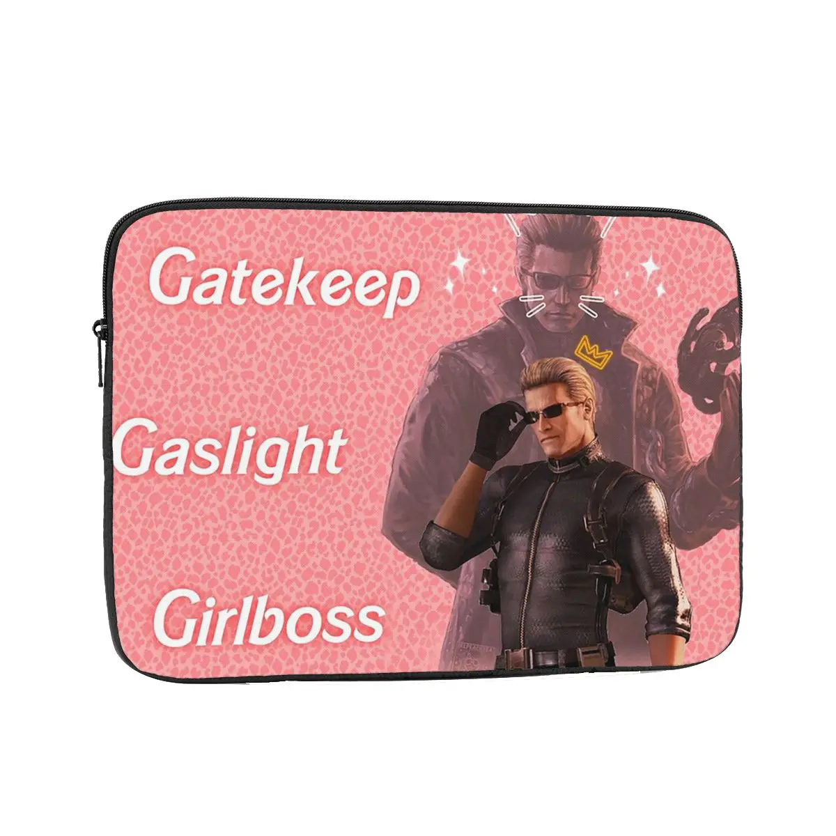 

Wesker Gaslight Gatekeep Girlboss Чехол для ноутбука Сумка 10, 12, 13, 15, 17 дюймов Сумка для ноутбука Противоударный чехол для планшета