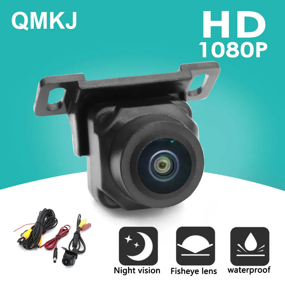 QMKJ HD CCD FishEye Lens Vehicle Rear View Camera Night Vision Waterproof Universal Car Reversing Back Up Camera
