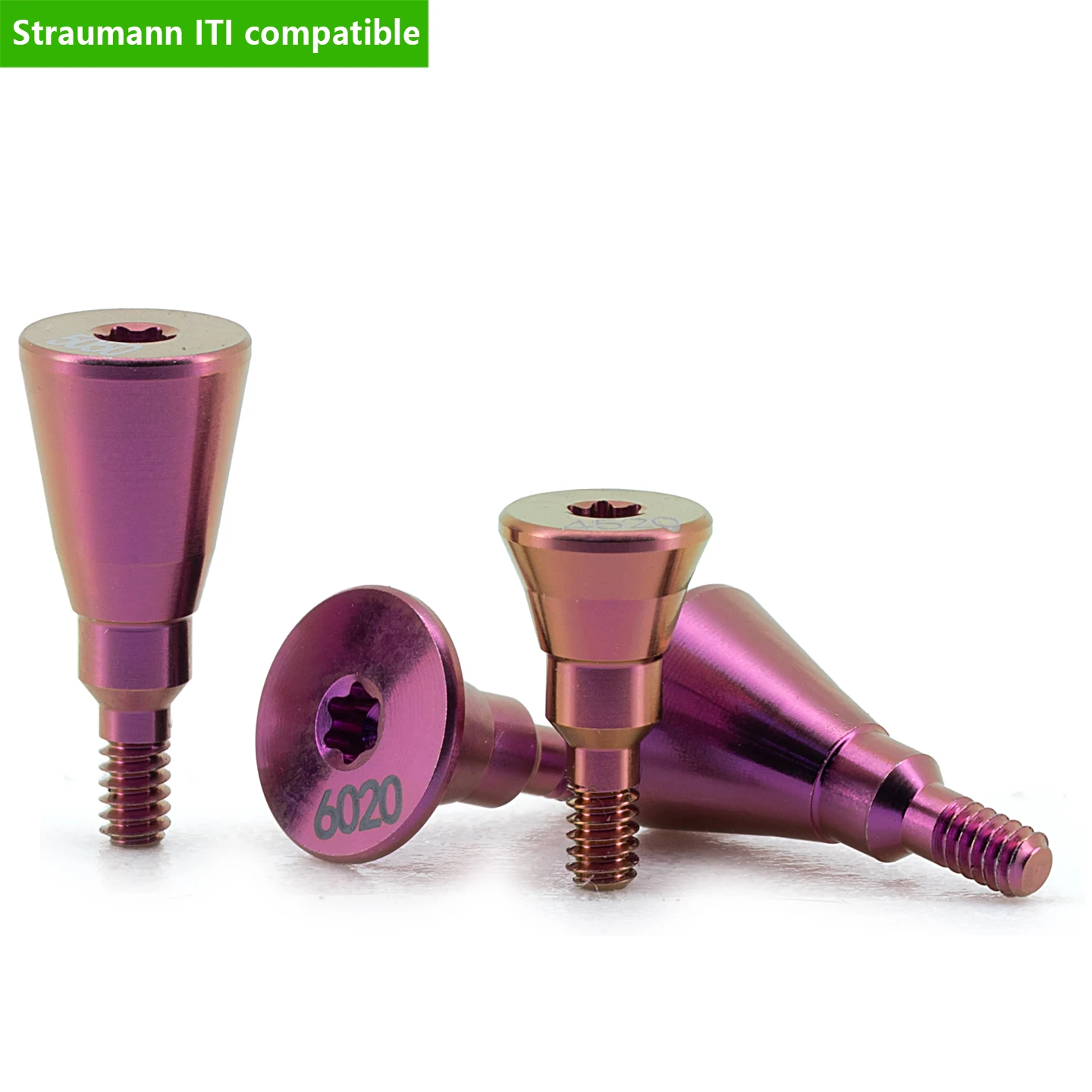 Titanium Grade 5 Healing Abutment for Straumann Professional OEM ODM Medical Dental Consumables Made in China Factory Direct