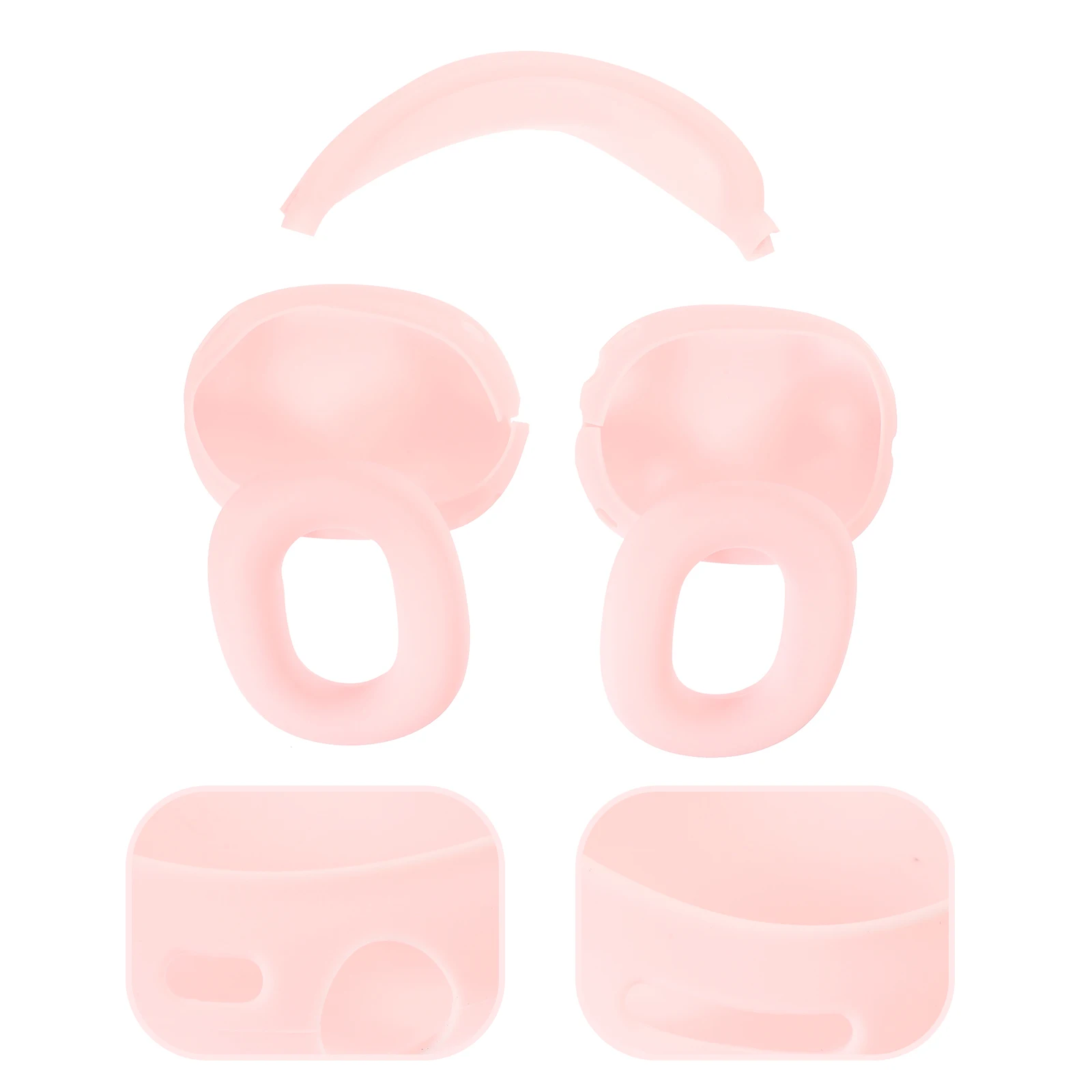 

1 set TPU Earphone Case Protector Wireless Headphone Cover Comfortable Headband Cushion Fashion Headphone Pads for