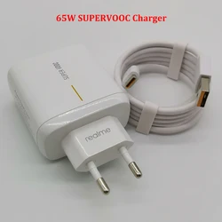 65W SUPERVOOC Realme GT2 Pro GT Neo2 Charger 65W Fast Charge Power Adapter EU For Realme 2T Q3 X7 Pro 9i 8i 8 Pro Narzo 50 30 20