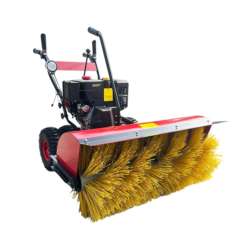 Multifunctional Snow Removal Sweeper With 80cm Working Width Brush Mini Popular Street Sweeper Snow Sweeper Machine For Sal