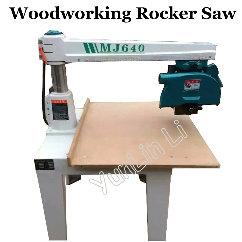 Woodworking Rocker Saw Circular Radial Arm Saw Machine Electric Cutting Machine Power Tools MJ640