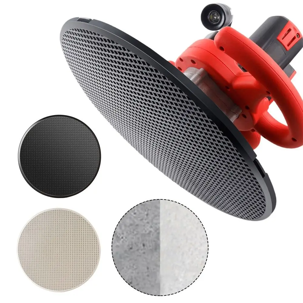 

ABS Wall Grinding Disc Black White Thicken Widen Concrete Floor Sander Wear-resistant Ultra Soft Cement Trowel Plate