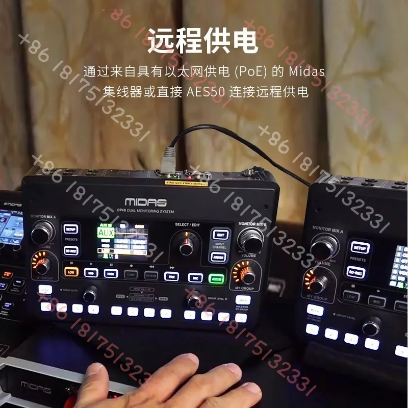 MIDAS/Midas DP48 48-Channel Professional Studio Stage Replay Mixer Small Mixing Console