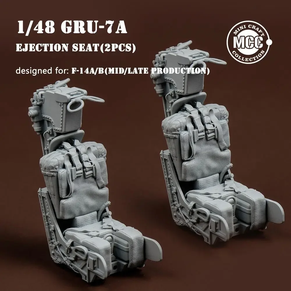 MCC 4811 1/48 Scale GRU-7A Ejection Seat For F-14A/B (Mid/Late Production) (2pcs) - Upgrade Detail Set