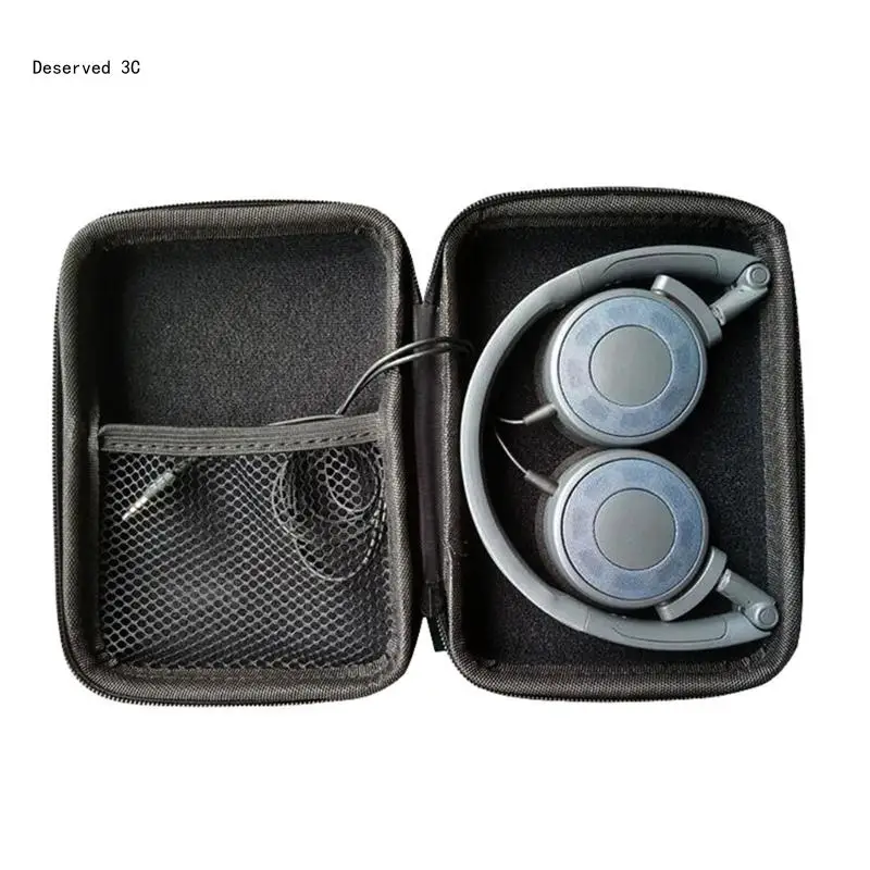 Portable Hard Carrying Case Folding Storage Bag Box for AKG K420 K430 K450 K412P Q460 Y30 Headphones Access