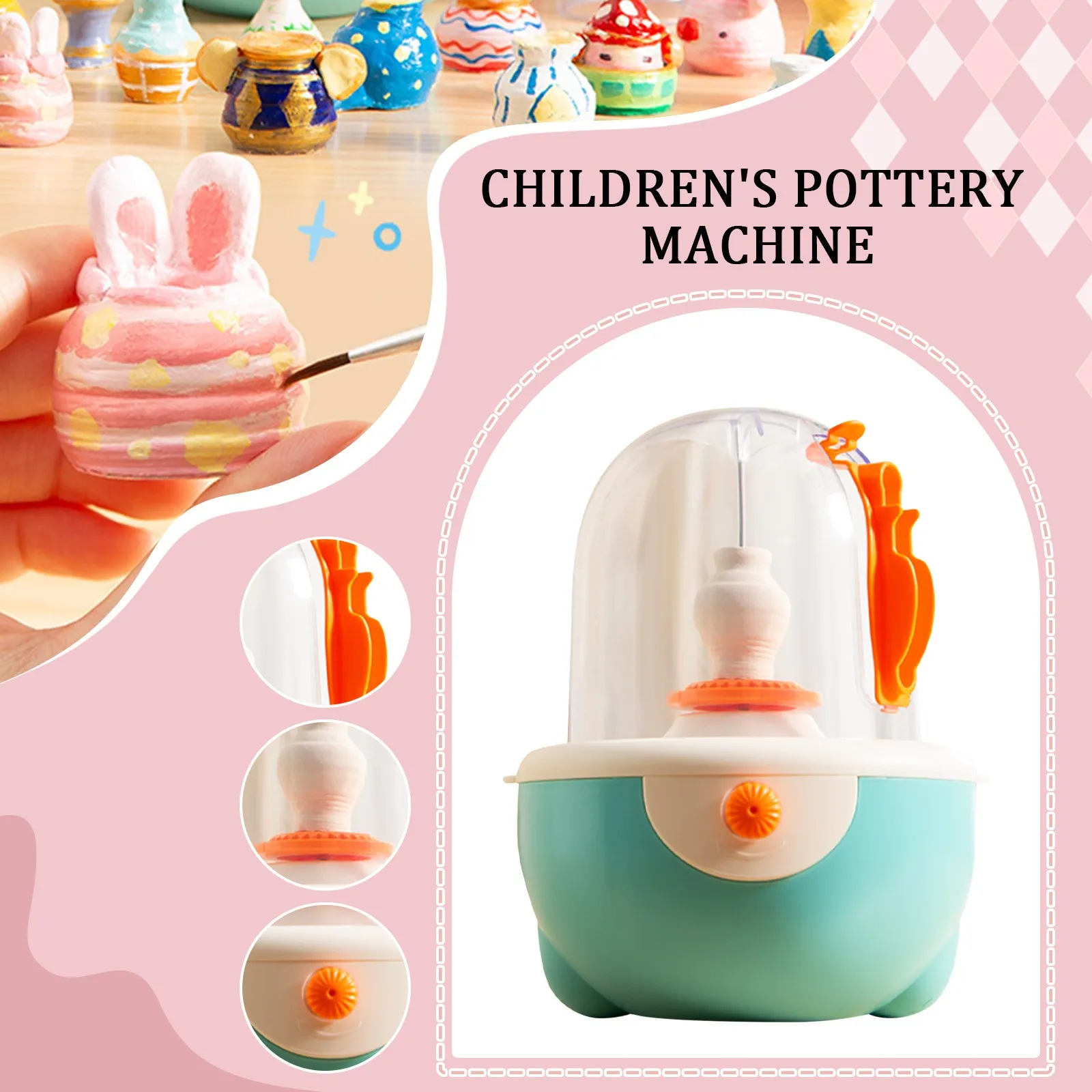 

26pc Set Easy Pottery Set Diy Pottery Set Complete Pottery Set For Beginners Includes Modeling Sculpting Tools Handmade Products