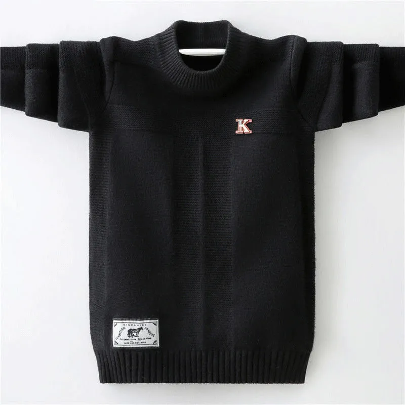 Children\'s sweater FALL Winter New Cotton Clothing Hedging Sweater teenage boys Sweater Children\'s clothing 10 12 14 years
