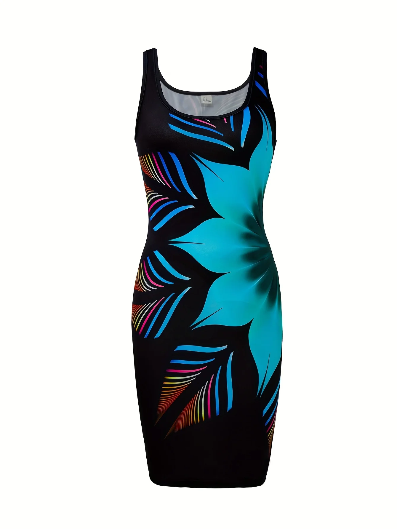 Set di abiti casual con stampa floreale in due pezzi tinta unita per l'autunno e l'inverno in Europa e America