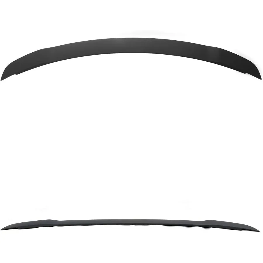 Modifystreet per ala spoiler per bagagliaio posteriore con montaggio a incasso stile Mustang GT500 15-19 - Design aerodinamico ad alte prestazioni per migliorare