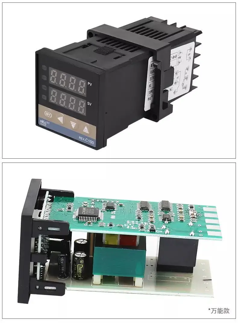 Imagem -05 - Diâmetro Extrusora Injeção Parafuso Conjunto Barril Bico 5x5080 380w Aquecedores & Sistema de Controle Temperatura 30 mm