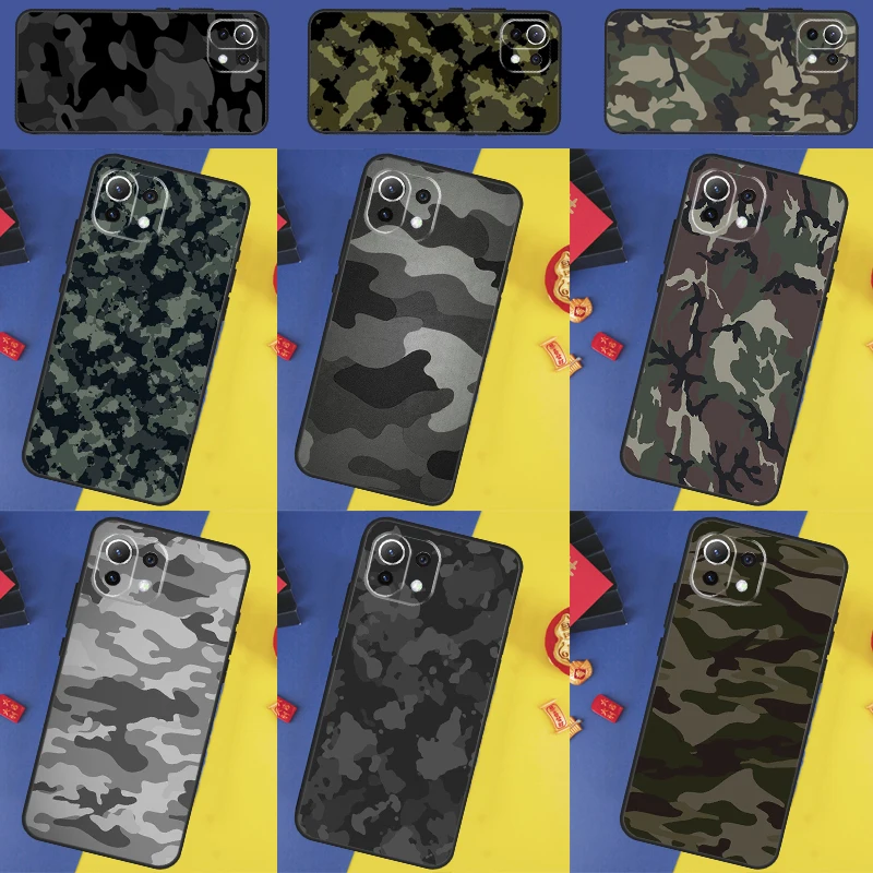 

Военный армейский камуфляжный чехол для Xiaomi 15 Ultra 13 14 14T 11T 12T 13T Pro POCO X7 Pro X3 X5 X6 F5 F6 M6 Pro Cover