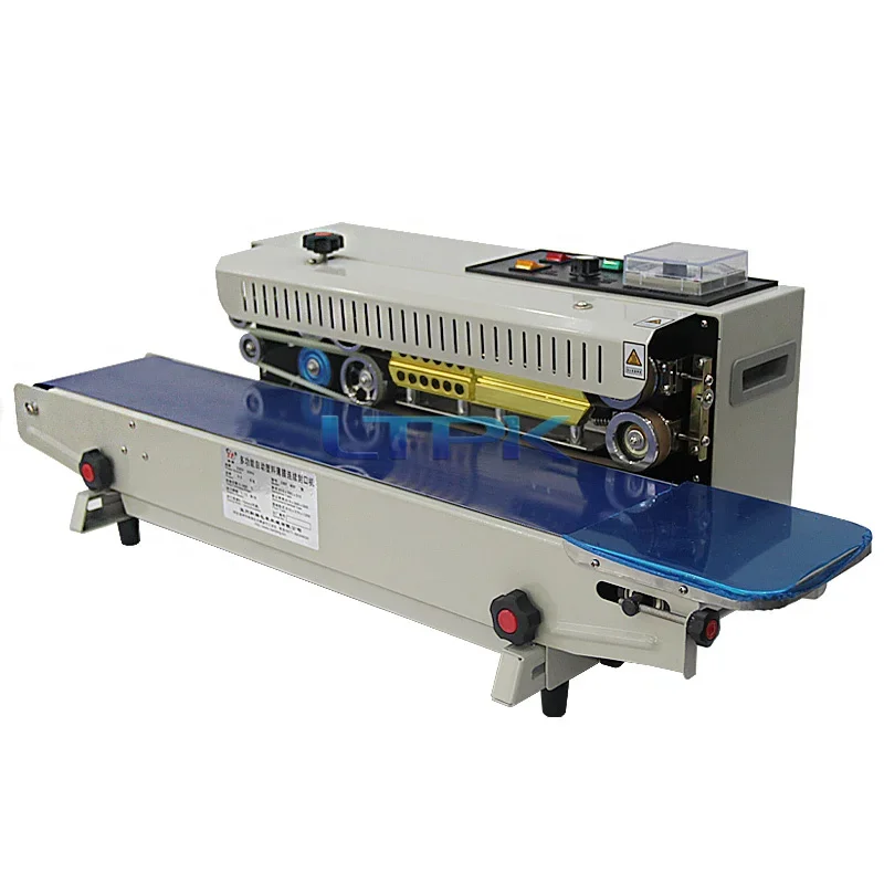 FR900 Automatic Horizontal Continuous Plastic Film Bag Heat Sealing Machine Heat Sealing Machine Hand Bag Sealing Machine