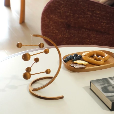 Creative Dynamic Balance Hot Bending Wooden Home Decoration Crafts Ornaments Unique and Exquisite Gifts