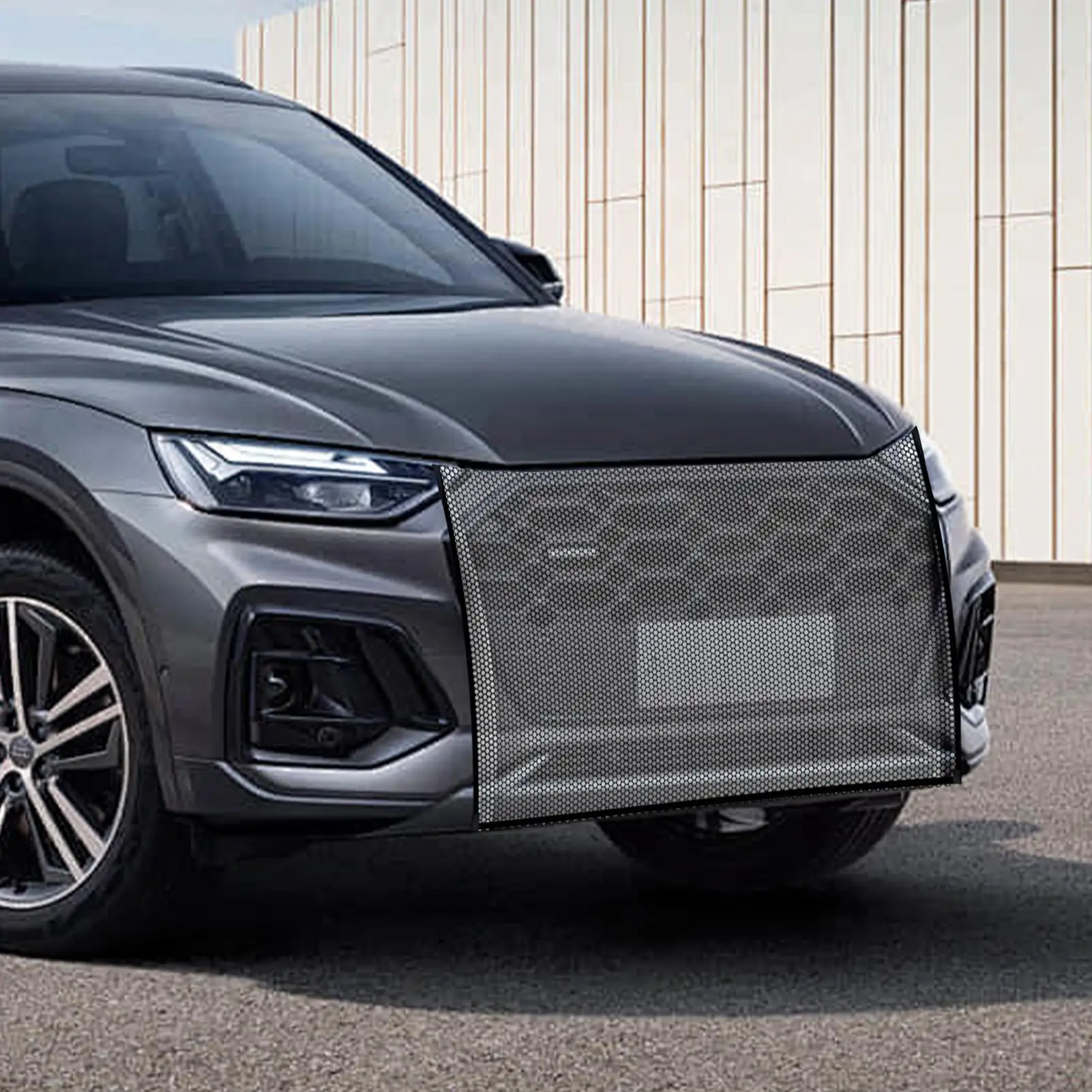 

Защитная сетка для радиатора автомобиля, складная, от пыли и насекомых, для бампера, защита пространства вокруг двигателя автомобиля