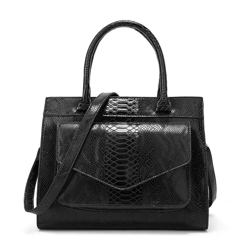 SMOOZA Women Casual Handbag Female Tote Bags Luxury Shoulder Bag for Women 2022 Ladies Vintage Bags Pu Leather Crossbody Bag