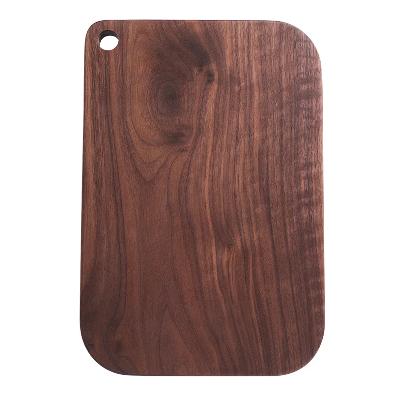 Black Walnut Whole Wood Cutting Board Kitchen Solid Wood Cutting Board Unlacquered Fruit Cutting Board