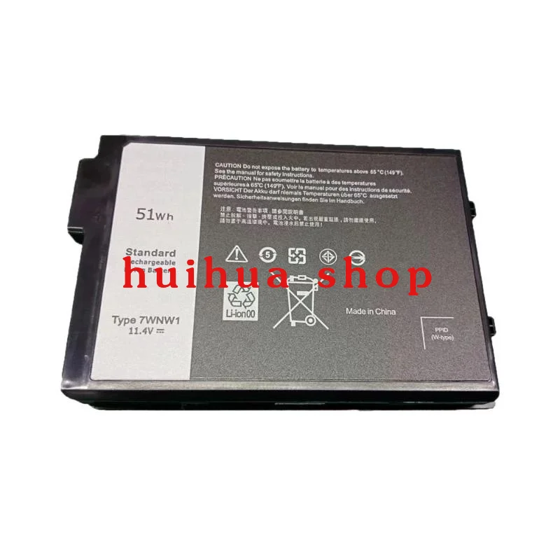

Laptop Battery 7WNW1 for Dell Latitude 5420 5424 Rugged Latitude 7424 Rugged Extreme P137G P85G P86G P137G001 P137G002 P85G001