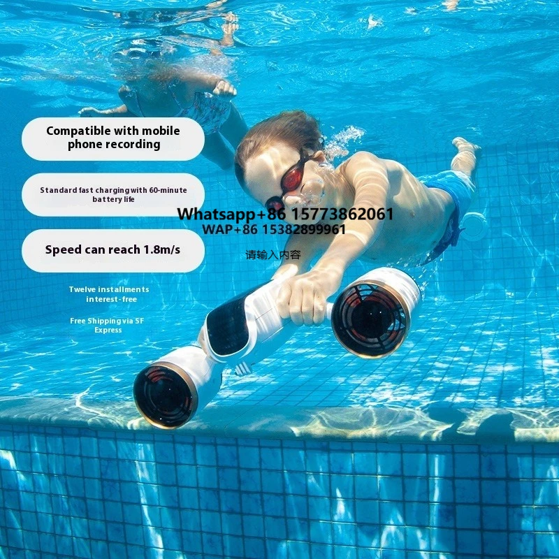 

Подводный скутер MixPro White Shark Propeller: ручной подводный толкатель и подводный бластер для дайвинга