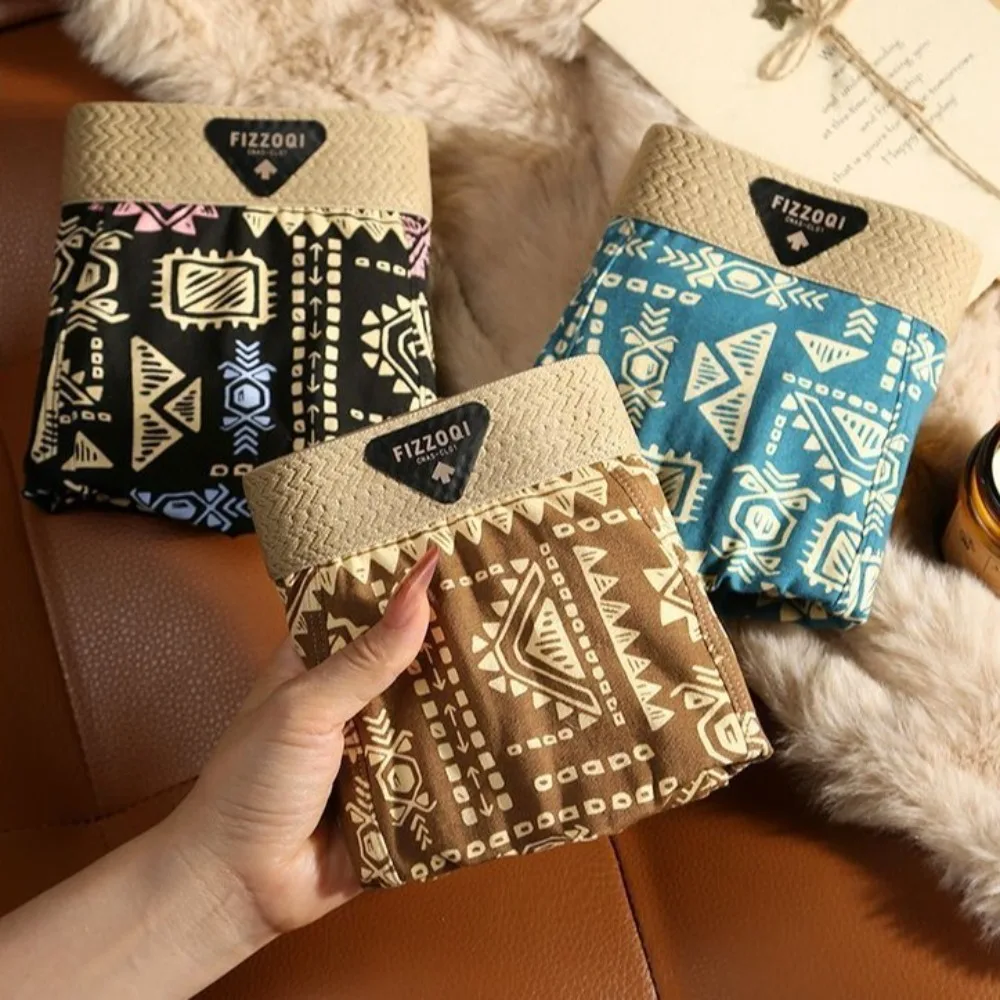 

3 шт. удобные мужские трусы-боксеры больших размеров, бесшовное эластичное нижнее белье для мужчин, нижнее белье со средней талией, мужские трусы с принтом