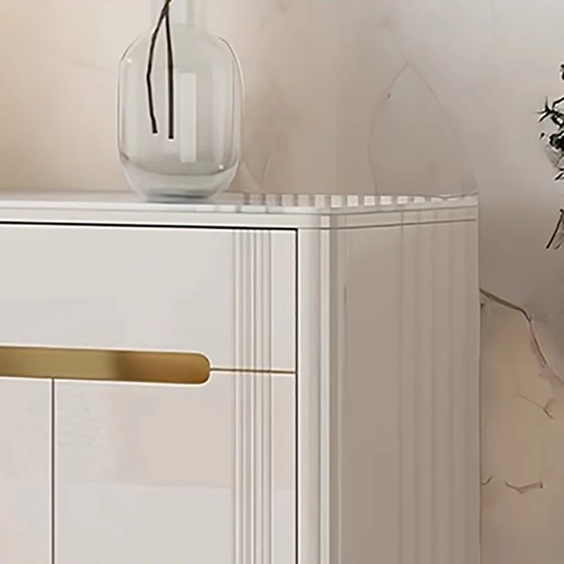 Consolle di lusso nordica con portaoggetti Semplice e moderno, consolle glamour, portico, ingresso, mobili da corridoio per salone Yan Sehpa