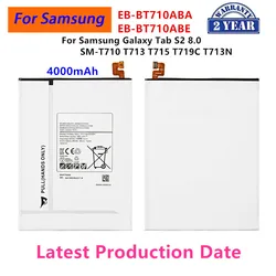 Gloednieuwe Tablet EB-BT710ABA EB-BT710ABE 4000Mah Batterij Voor Samsung Galaxy Tab S2 8.0 SM-T710 T713 T715 T719c T713n