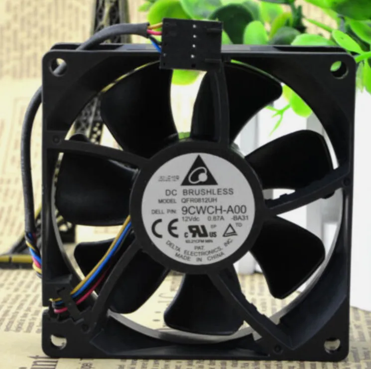

FOR Delta 8038 8cm DC 12V 4.9A PFRX 80x80x38mm PWM Cooling Fan 9CWCH-A00-