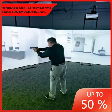 Indoor Shooting Range Interactive Projection Laser Gun Training Simulator