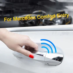 Maniglia della porta del sensore auto nera per Mercedes-Benz W205 W213 W222 X253 W177 sistema di controllo remoto senza chiave del sensore keylessgo