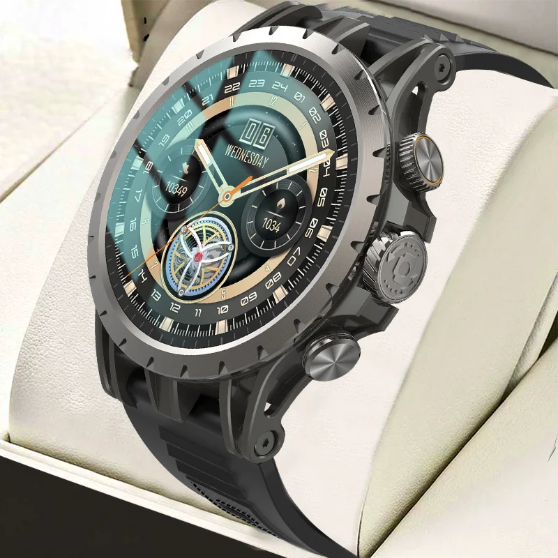 

VALDUS 1.43 inch 4g Android 8.1 mobile AMOLED round screen smartwatch supports wireless Global Positioning System 54 smartwatch
