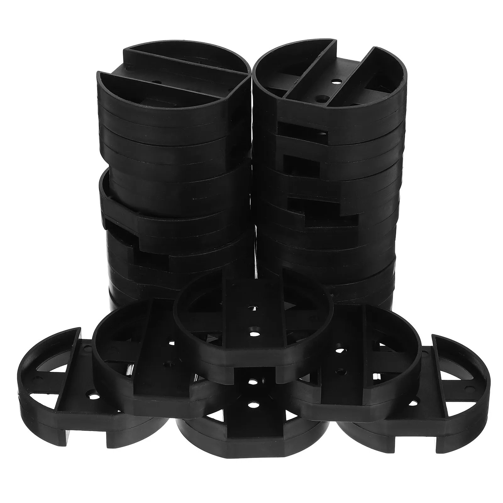 20Pcs Computer Tower Stand Mobile CPU Stand Floor Bracket Pc Holder Under Desk Rolling Base for Desktop Tower Easy Access