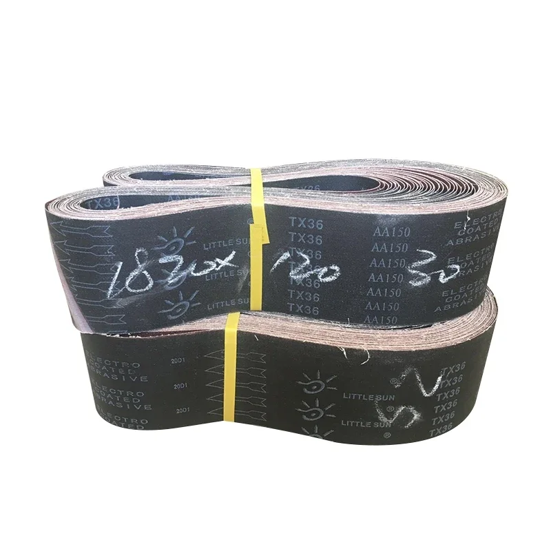 5 Pieces 1880*120mm Abrasive Sanding Belt for Air Polishing Belt Sander, Grit 60/120/240/400/600