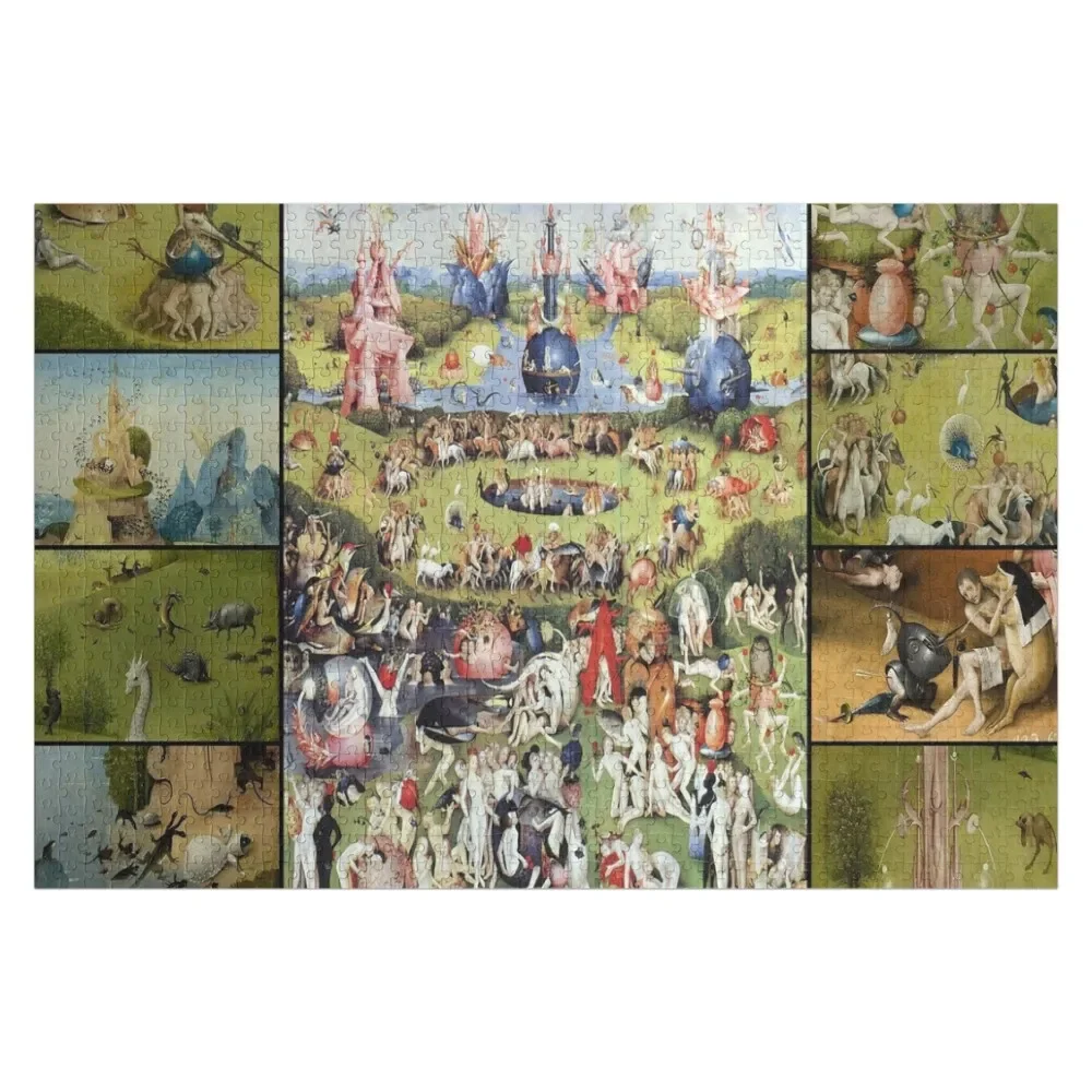 

The Garden of Earthly Delights Jigsaw Puzzle Name Wooden Toy Wooden Name Scale Motors Puzzle