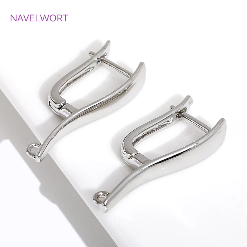 Multi Styles 18K vergoldetes Messing Shvenzy Ohrringhaken Ohrdrahtverschluss, Zubehör für Ohrringe, DIY-Schmuckherstellungszubehör – Detail 36